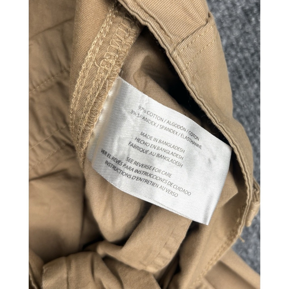New Gap Women's Size Slim Ankle Chino Pants Tan Size 14 Cotton Blend - Picture 6 of 6